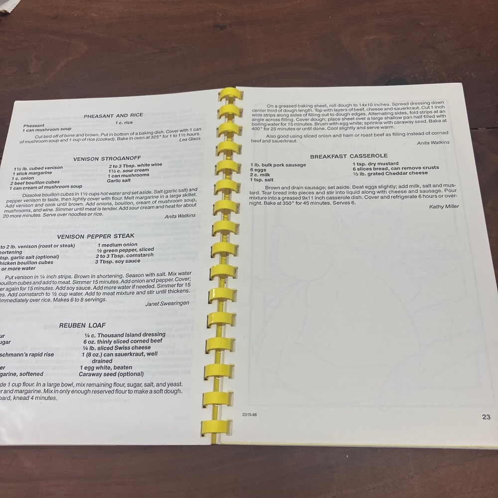 Kitchen Kapers Scotland County Head Start Cookbook 1989 Spiral-Bound - Picture 5 of 9